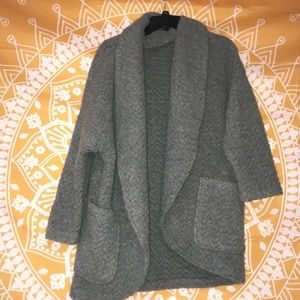 Comfy gray cardigan
